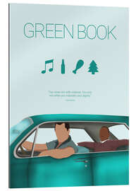 Quadro em plexi-alumínio Green Book