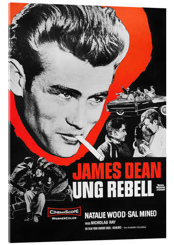 Acrylic print Rebel Without a Cause (Swedish)