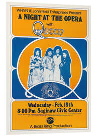 Foam board print Queen - A Night at the Opera