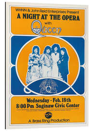 Magnettafel Queen - A night at the opera