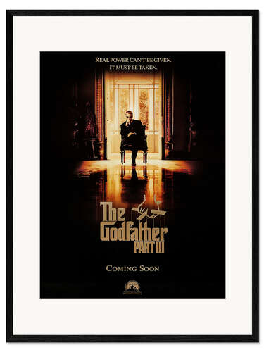 Framed art print The Godfather Part III