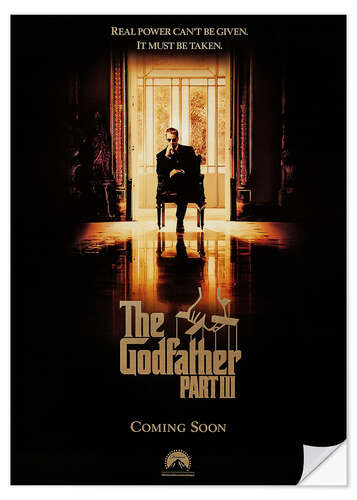 Vinilo para la pared The Godfather Part III (El padrino III)