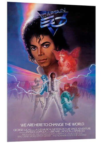 PVC print Michael Jackson - Captain EO