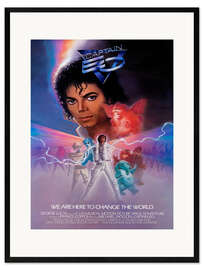 Gerahmter Kunstdruck Michael Jackson - Captain EO