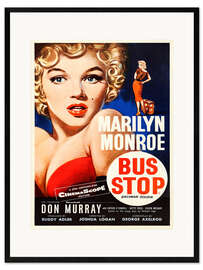 Framed art print Bus Stop