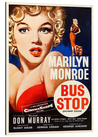 Magnettafel Bus Stop