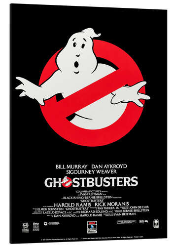 Stampa su alluminio Ghostbusters - Acchiappafantasmi