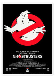 Wall print  Ghostbusters - Vintage Entertainment Collection