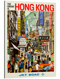 Magnettafel Hong Kong - Jet BOAC