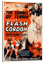 Tableau en aluminium Flash Gordon