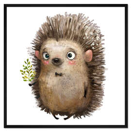 Gerahmter Kunstdruck Kleiner Gast