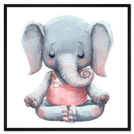 Gerahmter Kunstdruck Eine kleine Meditation