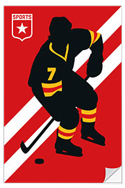 Sticker mural Icehockey 7