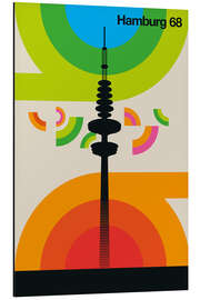 Magnettafel Hamburg 68