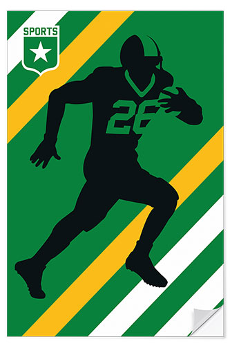Wall sticker American Football 26