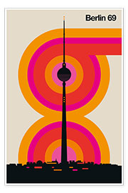 Poster  Berlin 69 - Bo Lundberg