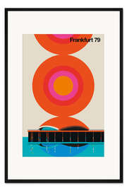 Gerahmter Kunstdruck Frankfurt 79
