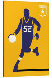 Magnettafel Basketball 52