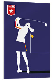 Gallery print Female Golfer