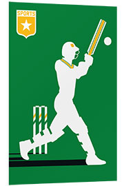 Foam board print Cricket