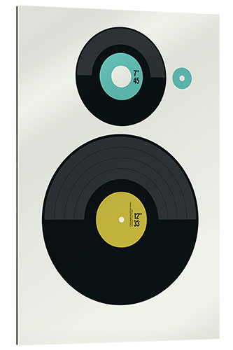 Quadro em plexi-alumínio LP vs EP