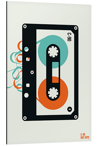 Aluminium print Mixtape