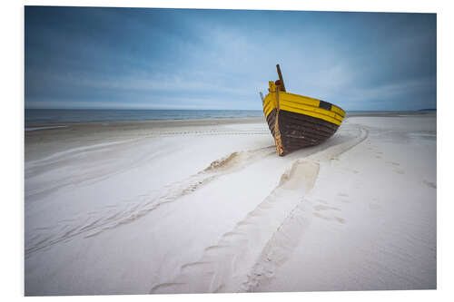 Tableau en PVC Bateau en bois