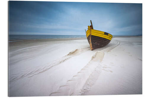 Galleritryk Wooden boat