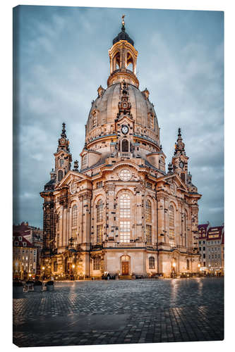 Lærredsbillede Frauenkirche Dresden