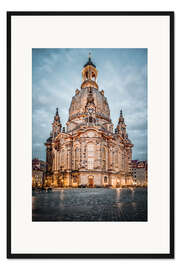 Gerahmter Kunstdruck Frauenkirche Dresden
