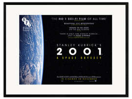 Ingelijste kunstdruk 2001, A Space Odyssey Adventure