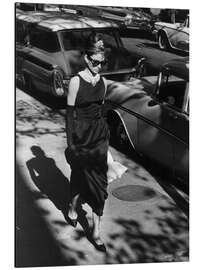 Magnettafel Frühstück bei Tiffany Straßenszene