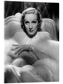 Akrylglastavla Marlene Dietrich in Desire