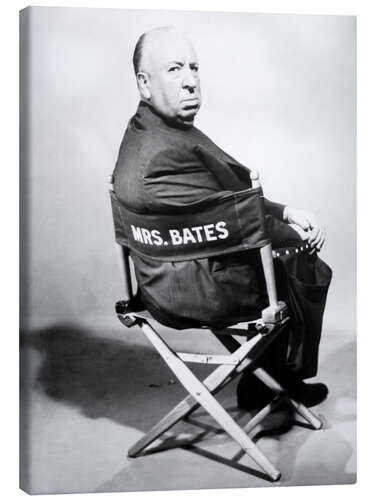 Canvas print Psycho, Alfred Hitchcock