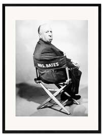 Framed art print Psycho, Alfred Hitchcock