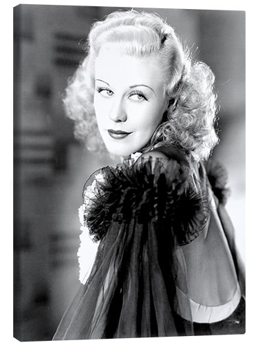 Leinwandbild Ginger Rogers