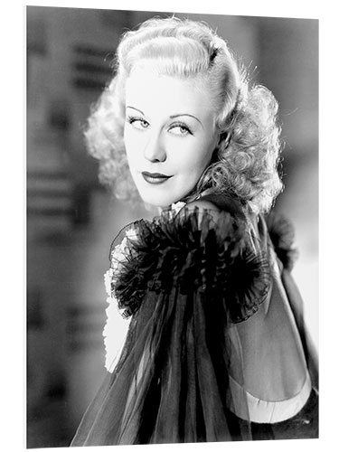 Foam board print Ginger Rogers