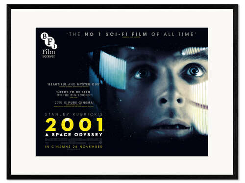 Framed art print 2001: A Space Odyssey Coming Soon