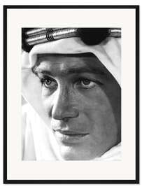 Gerahmter Kunstdruck Peter O'Toole - Lawrence von Arabien
