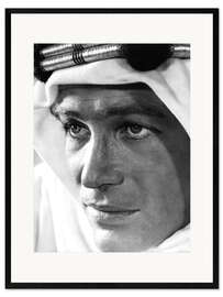 Stampa artistica con cornice Peter O'Toole - Lawrence d'Arabia