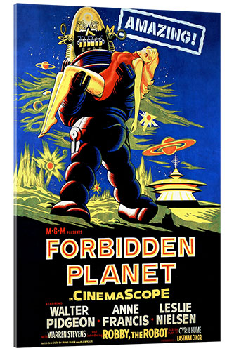 Acrylglasbild Forbidden Planet III