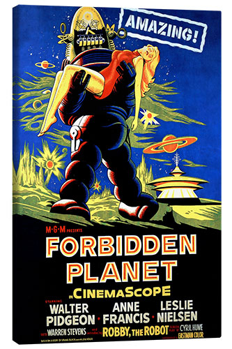 Lærredsbillede Forbidden Planet III