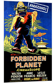 Foam board print Forbidden Planet III