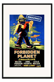 Gerahmter Kunstdruck Forbidden Planet III