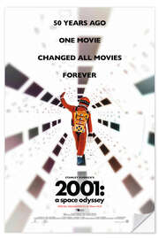 Wandsticker 2001: A Space Odyssey 50th Anniversary