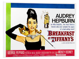 Foam board print Breakfast at Tiffany's