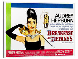 Magnettafel Frühstück bei Tiffany (englisch)