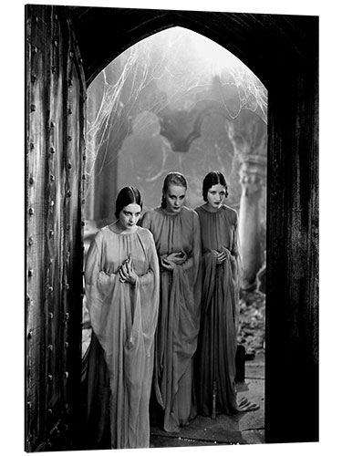 Alumiinitaulu Dracula - Geraldine Dvorak, Cornelia Thaw & Dorothy Tree