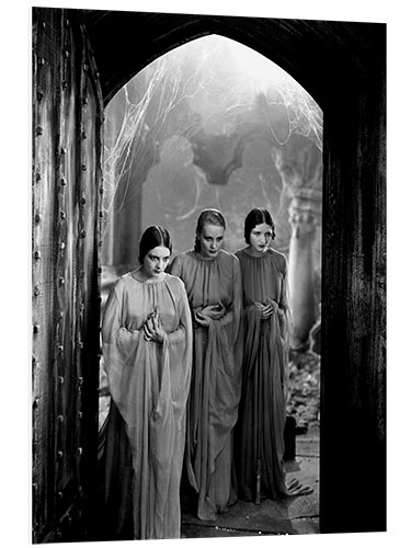 PVC-tavla Dracula - Geraldine Dvorak, Cornelia Thaw & Dorothy Tree