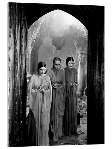 Quadro em plexi-alumínio Dracula - Geraldine Dvorak, Cornelia Thaw & Dorothy Tree